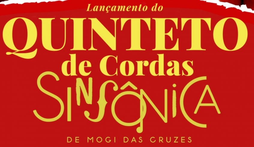 O show de lançamento do Quinteto de Cordas da Sinfônica de Mogi das Cruzes será realizado nesta sexta-feira (26), às 20h, no Theatro Vasques, com entrada solidária (Divulgação/ORSIMC)