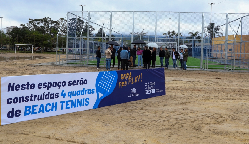 Arena Esportiva Senerito Souza é entregue no Parque Parque Botyra Camorim Gatti (Divulgação/PMMC)