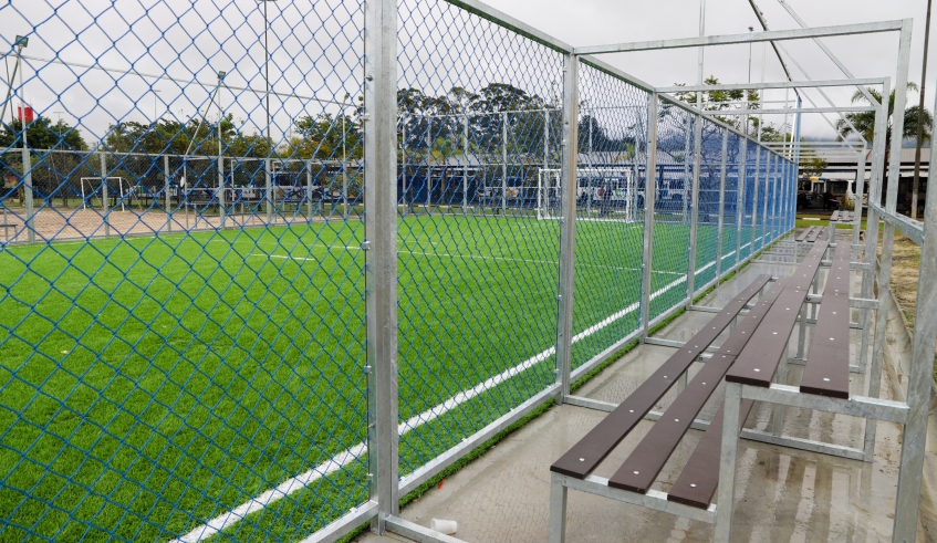 Arena Esportiva Senerito Souza é entregue no Parque Parque Botyra Camorim Gatti (Divulgação/PMMC)