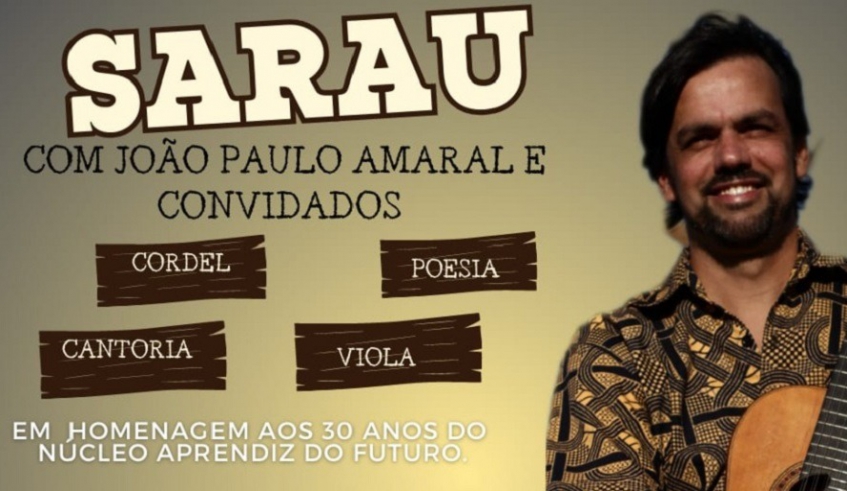 Núcleo Aprendiz do Futuro, entidade parceira da Prefeitura, está completando 30 anos de atividades e vai celebrar neste sábado, às 17h, com sarau
