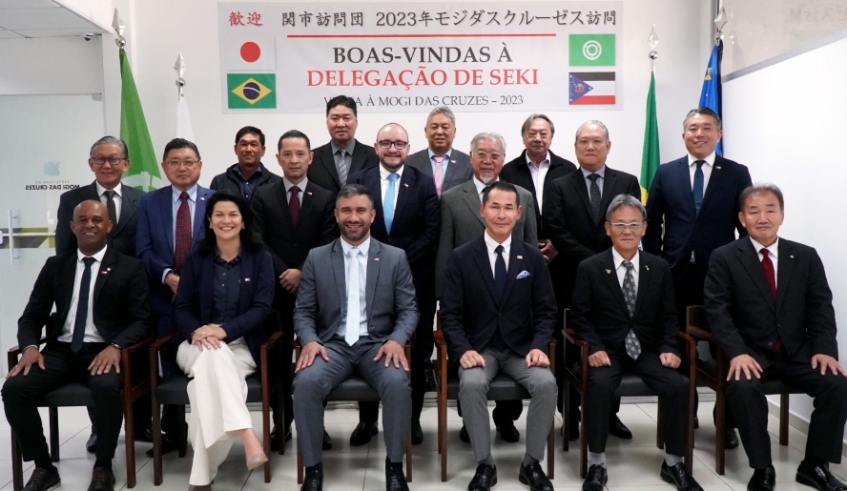 Mogi das Cruzes recebeu neste fim de semana autoridades vindas do Japão, do município de Seki, que é a cidade-irmã mais antiga da cidade (Divulgação/ PMMC)