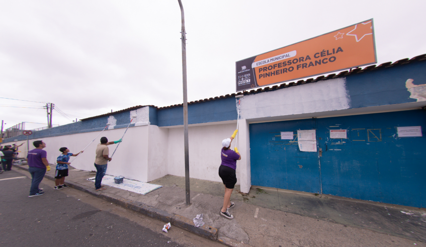 A atividade se soma às ações realizadas pelo projeto Renova Escola, desenvolvido pelo Departamento de Gestão de Operações (DGO) e faz parte dos serviços que a unidade escolar está recebendo desde . . .