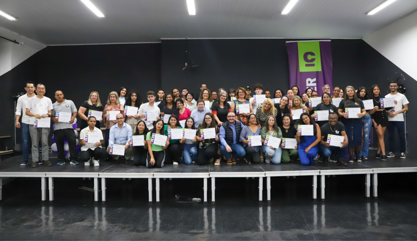 Cerca de 200 moradores de Mogi das Cruzes concluíram os cursos deste terceiro trimestre. (Divulgação/PMMC)