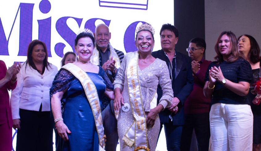 Concurso Miss e Mister Terceira Idade foi realizado em forma festiva no Clube Náutico Mogiano e elegeu os vencedores da edição 2023 (Warley Kenji/ PMMC)