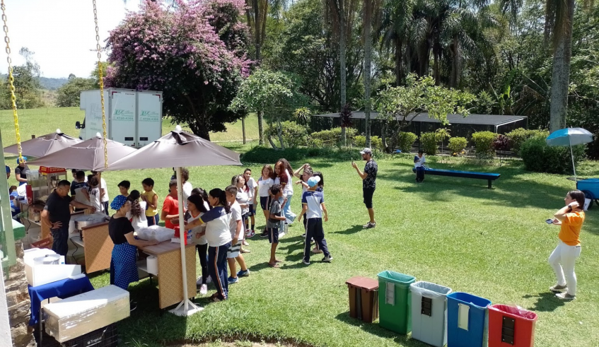 Três escolas participaram do projeto “Integrando Conhecimentos: A Floresta e a Escola”, realizado em parceria com a Kimberly-Clark e a UMC. (Divulgação/PMMC)