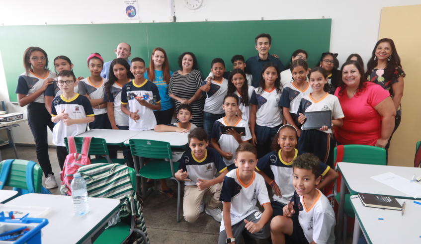 O Programa Educacional Jornada Z é uma iniciativa promovida pela Secretaria de Educação em parceria com as empresas EDP Energias do Brasil e Zoom Educacional. (Warley Kenji/PMMC)