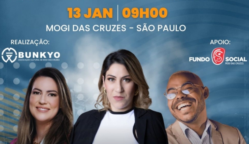 Workshop neste sábado é uma parceria entre Bunkyo e Fundo Social e terá dinâmicas de alto impacto, além da arrecadação de alimentos e produtos de higiene pessoal para a Operação Verão
