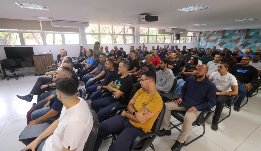 Com a chegada dos novos integrantes, a Guarda Civil Municipal passa a contar com efetivo de 313 guardas, ampliando sua atuação em Mogi das Cruzes (Warley Kenji/PMMC)