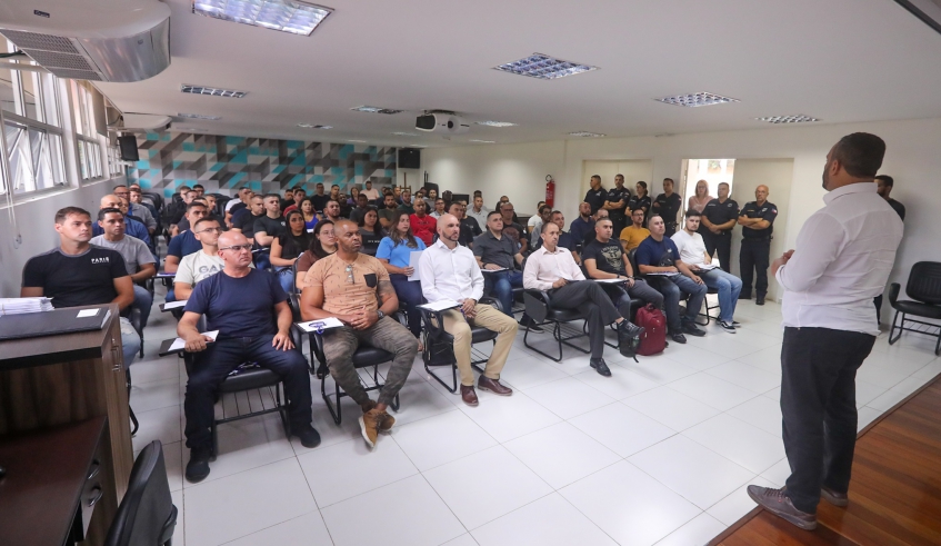 Com a chegada dos novos integrantes, a Guarda Civil Municipal passa a contar com efetivo de 313 guardas, ampliando sua atuação em Mogi das Cruzes (Warley Kenji/PMMC)