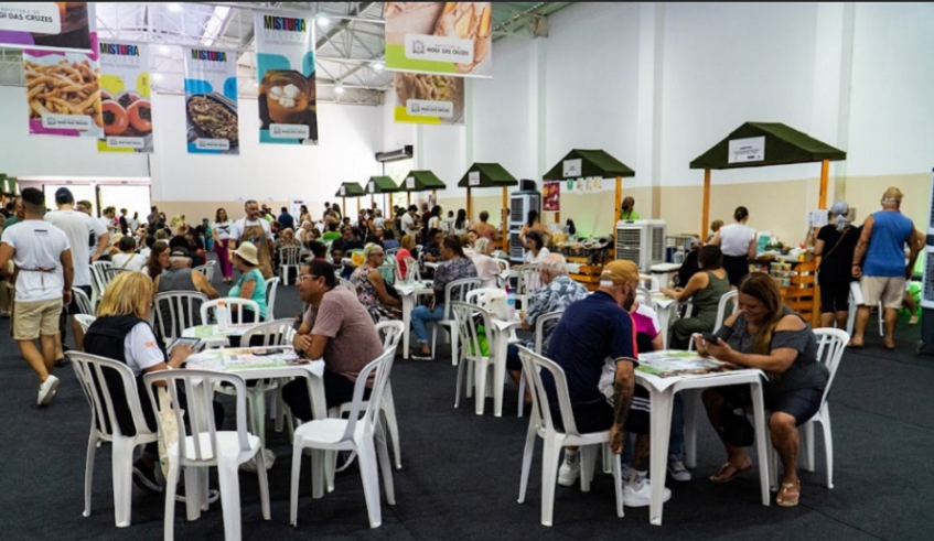 Espaço de eventos do Parque Leon Feffer recebeu bom público na etapa final de degustação pública, que foi realizada no sábado, dia 16 de março (Divulgação/PMMC)