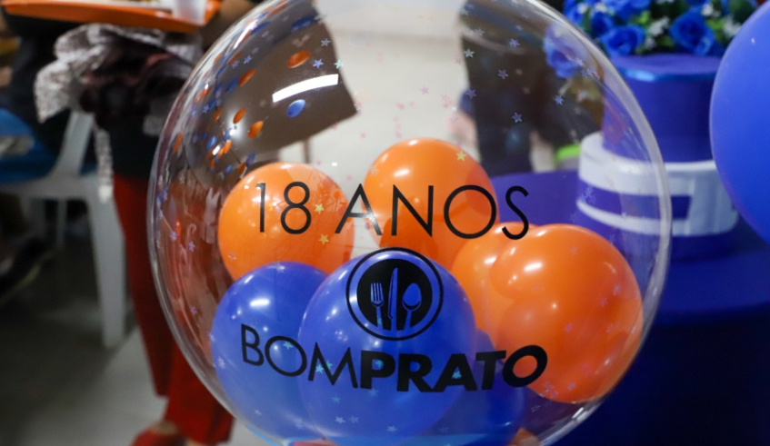 A unidade I do Bom Prato de Mogi das Cruzes, situada na região central, completou 18 anos e atividades e atingiu a marca de 7 milhões de refeições servidas (Divulgação/ PMMC)