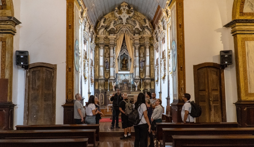 As inscrições para o passeio noturno guiado pelo Roteiros do Patrimônio - Edição Igrejas do Carmo serão abertas na segunda-feira (2/6)(Divulgação/PMMC)