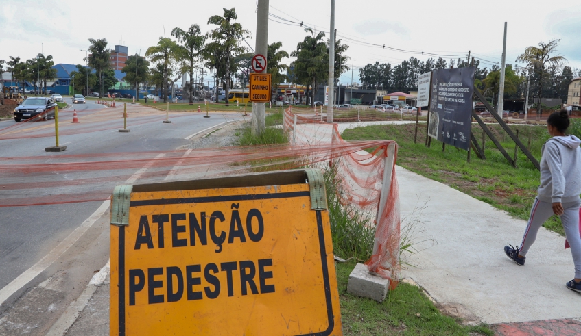 Programa Viva Mogi avança com obras do Corredor Nordeste na Avenida Francisco Rodrigues Filho (Divulgação/PMMC)