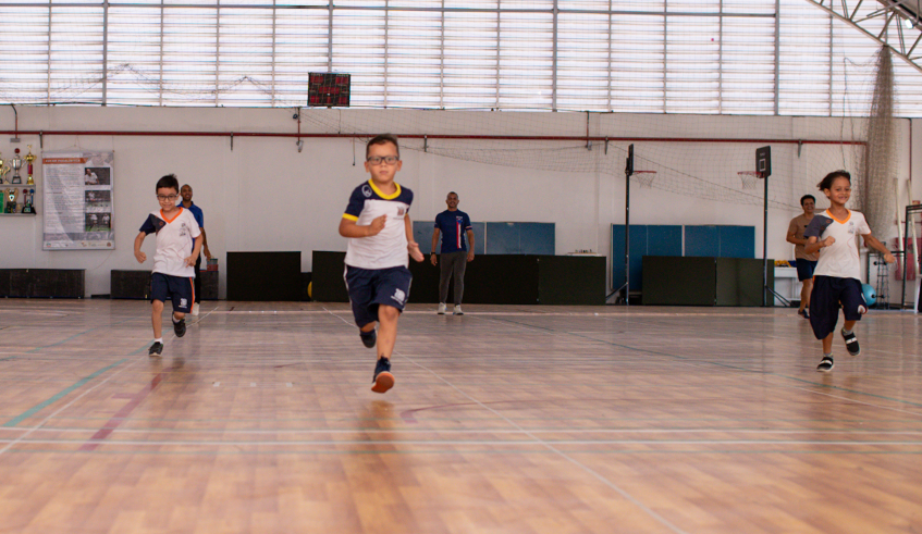 A alegria dos alunos em participar do evento contagiou a todos. (Warley Kenji/PMMC)
