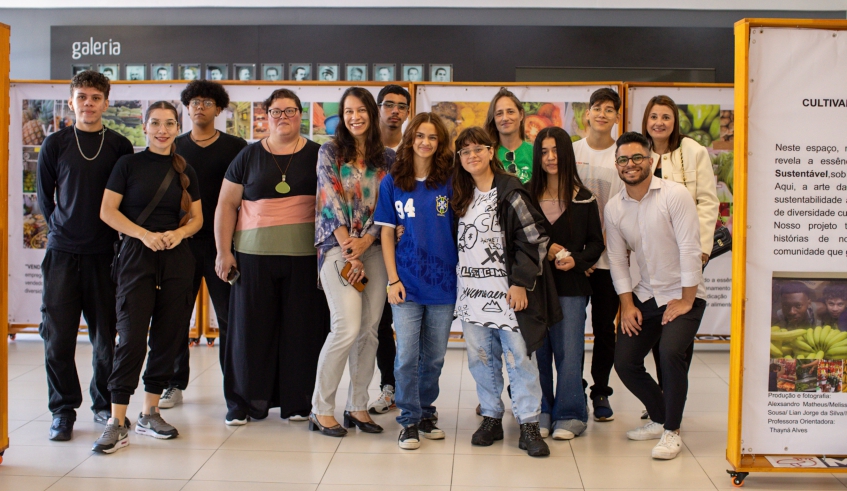 A exposição "Raízes e Asas: o legado artístico de Mogi em evolução" reúne obras de alunos da rede pública de ensino que tiveram destaque na 1ª Olimc, realizada em 2023 (Warley Kenji/PMMC)