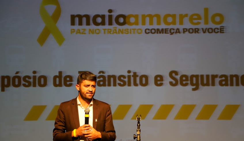 O secretário municipal de Mobilidade Urbana, João Marcos Souza, destacou os investimentos que estão sendo feitos para a segurança viária em Mogi das Cruzes (Divulgação/PMMC)
