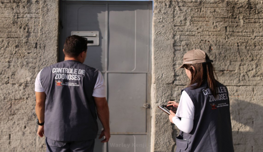 Agentes percorrem áreas com potencial para criadouros e alta incidência de casos de dengue