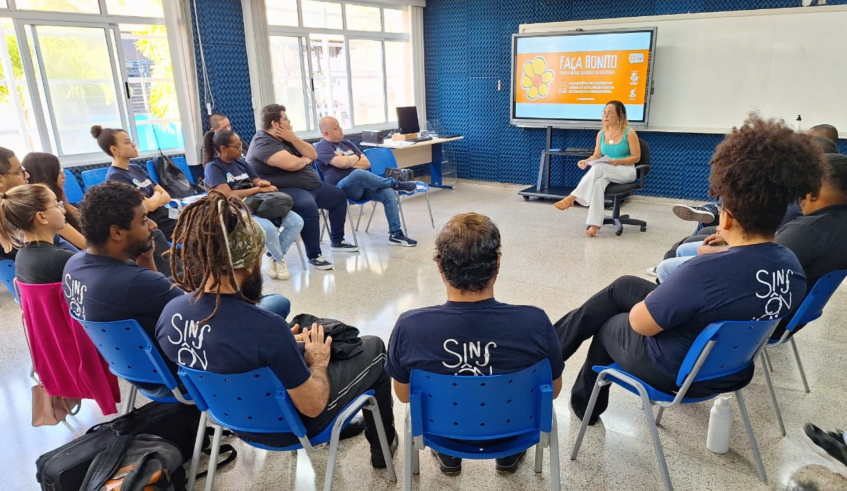 A formação dos educadores dos projetos foi mais um ponto de valorização, com 16 encontros realizados ao longo do ano. (Divulgação/PMMC)