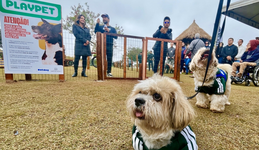 Play Pets são espaços voltados ao lazer e saúde dos cães (Divulgação/PMMC)
