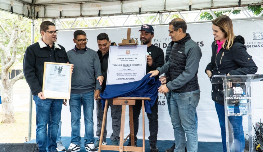 Parque Botyra ganhou neste último domingo (30), mais quatro quadras de esportivos de areia (Divulgação/PMMC)