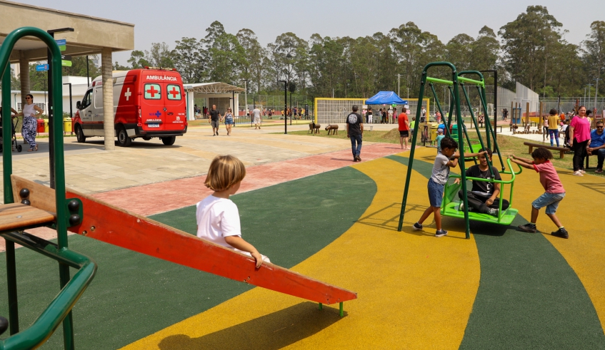 A inauguração do Parque Airton Nogueira se deu no último dia 14 de setembro, no Jardim Maricá (Divulgação/PMMC)