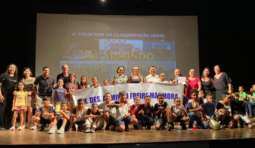 A EM Desembargador Armindo Freire Mármora conquistou o quarto lugar na competição geral. (Divulgação/PMMC)