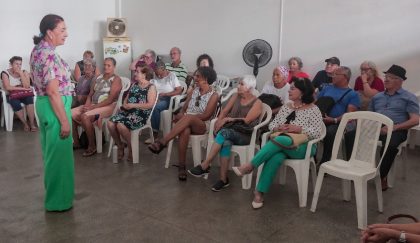 Ciclo de palestras contra golpes para pessoas idosas, que foi pensado para o Mês da Pessoa Idosa, recebeu pedidos de continuidade e terá novas edições nesta semana (Divulgação/ PMMC)