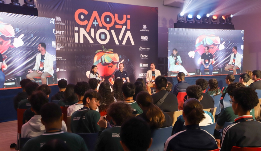 Caqui Inova movimentou representantes da comunidade acadêmica, startups, comércio, indústria, setor de serviços e governo de todo o Alto Tietê (Divulgação/PMMC)
