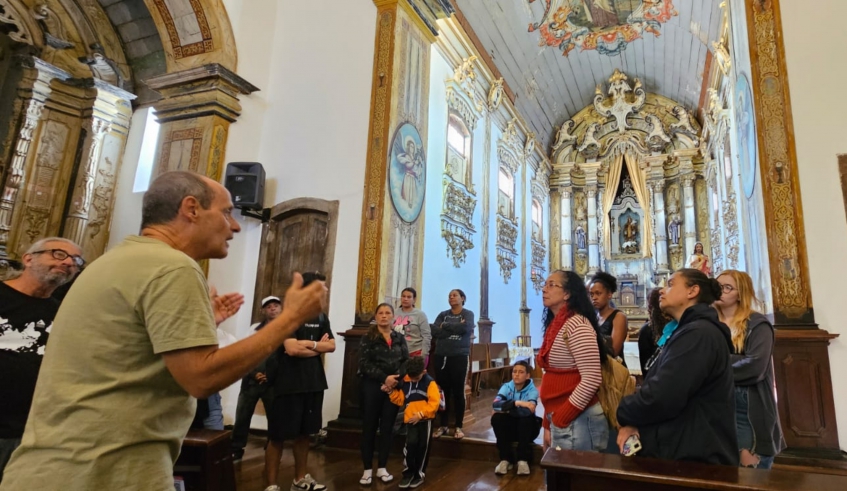 Programa Oficina Escola de Patrimônio, Artes e Ofícios (POEP) da Secretaria Municipal de Cultura é apresentado para público de todo o território nacional em Fortaleza (Divulgação/PMMC)