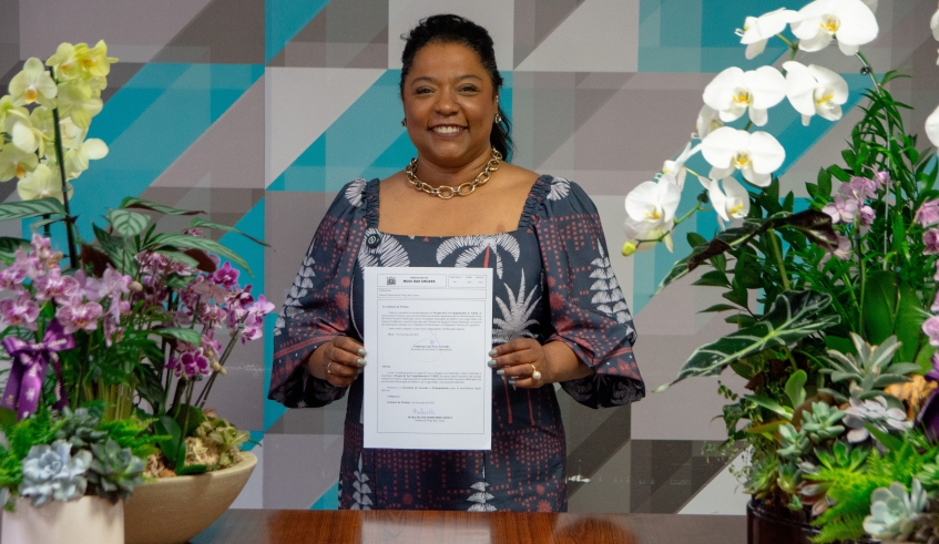 Secretária da Mulher de Mogi das Cruzes será Livia Bolina, que comandará a pasta que visa garantir os direitos das mulheres em todas as esferas (Divulgação/PMMC)