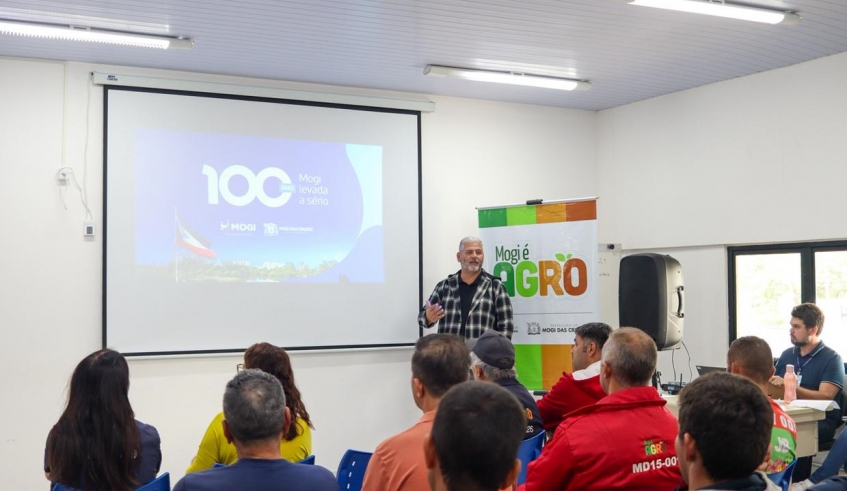 Reunião de prestação de contas apresentou ações da Secretaria de Agricultura e Abastecimento realizadas nos primeiros 100 dias de gestão e apresentou novas iniciativas (Divulgação/PMMC)