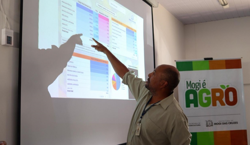 Reunião de prestação de contas apresentou ações da Secretaria de Agricultura e Abastecimento realizadas nos primeiros 100 dias de gestão e apresentou novas iniciativas (Divulgação/PMMC)