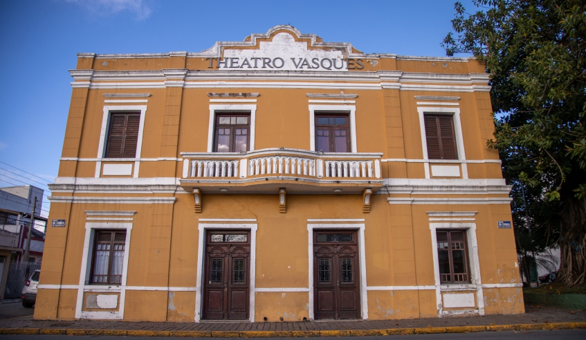 Serão abertas nesta quarta (28), as inscrições para o edital de ocupação do Theatro Vasques com atividades artísticas durante o 2º semestre de 2025 (Divulgação/PMMC)