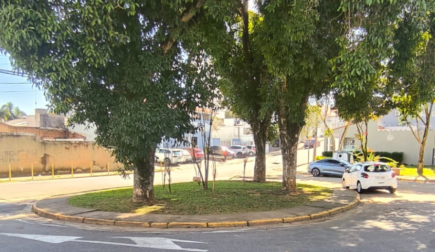 Praça Álvaro de Campos Carneiro, no Socorro, é um dos espaços públicos disponíveis para doação por meio do programa Adote Uma Praça (Divulgação/ PMMC)