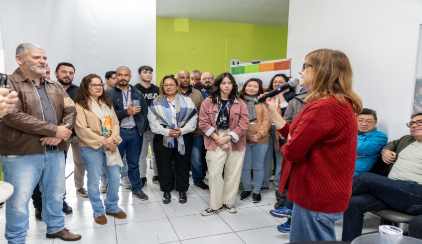Prefeita Mara Bertaiolli agradeceu empenho da Secretaria de Agricultura e suas equipes na arrecadação de donativos nas feiras e o Mercado Municipal.