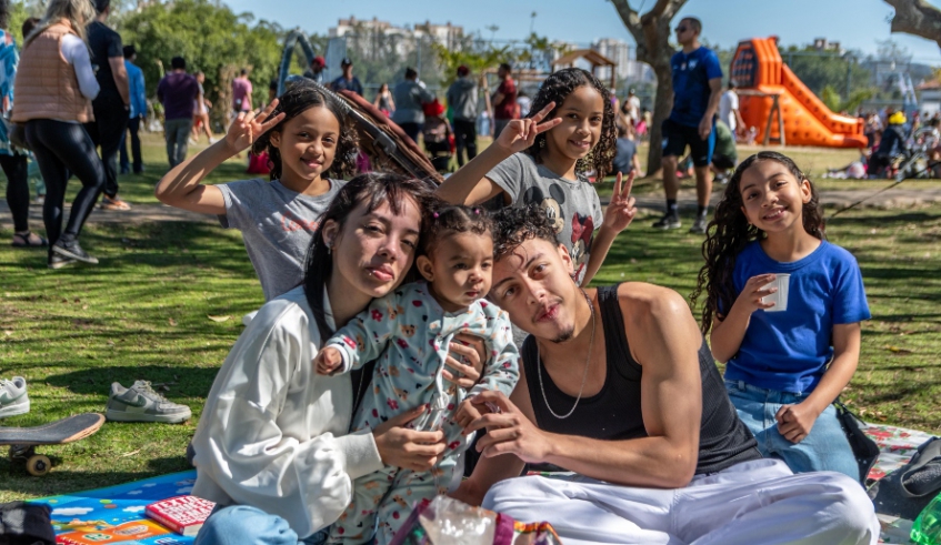 Público participou das atividades da Rua+Feliz, neste domingo (13/07), no Parque Centenário (Divulgação - PMMC)
