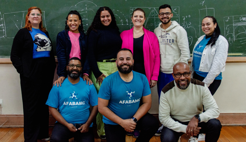 Profissionais do projeto musical "Pra Ver a Banda Passar" participaram de uma formação voltada à linguagem corporal e coreográfica, promovida pela AFABAMC, gestora da iniciativa. (Daniele Ratib – . . .