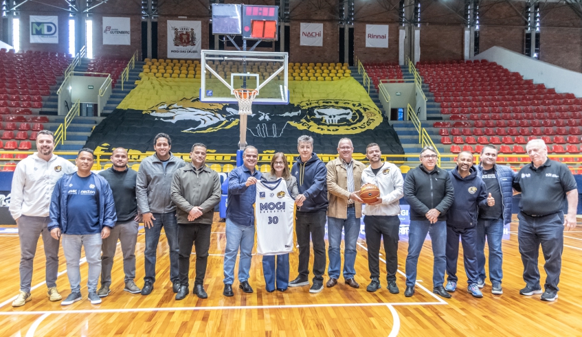 Parceria entre a Prefeitura de Mogi das Cruzes e a nova diretoria do Mogi Basquete foi retomada e detalhes foram divulgados nesta sexta-feira (01/08) (Divulgação/PMMC)