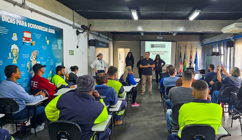 Atividade foi referência ao Mês Nacional de Combate ao Fumo, celebrado em agosto (Divulgação/Semae)