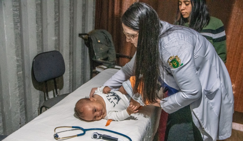 Famílias de aldeia indígena recebem atendimentos e serviços de saúde (Divulgação - PMMC)