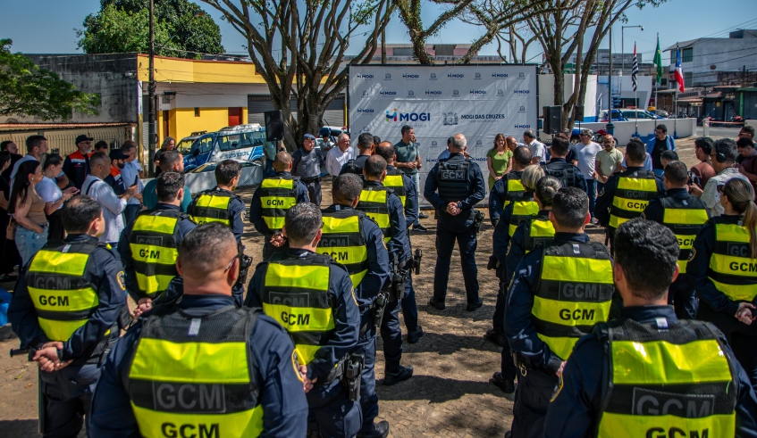 Com a implantação da DEAC pela Prefeitura, a presença de guardas civis municipais nas ruas de Mogi das Cruzes será ampliada entre 20% e 25% (Divulgação/PMMC)