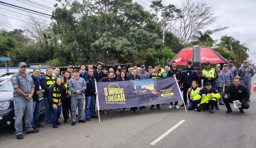 A Operação Direção Segura foi realizada nesta quinta-feira (25/09), na divisa entre Mogi das Cruzes e Suzano e faz parte das ações da Semana Nacional do Trânsito (Divulgação/PMMC)