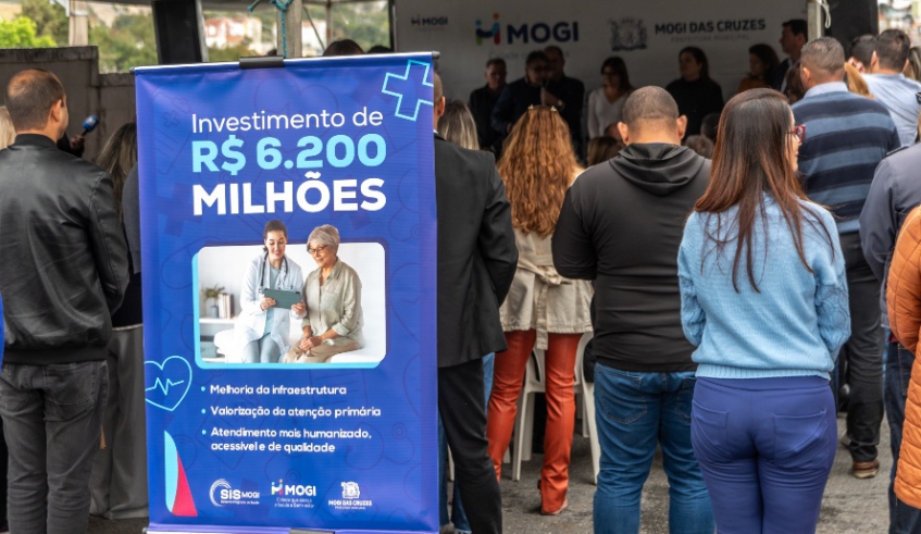Reforma de 16 UBSs foi anunciada em evento na UBS Jardim Camila (Divulgação - PMMC)