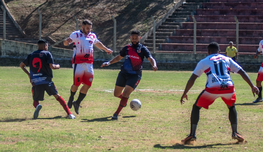 A Copa Mogi de Futebol Amador é realizada em uma parceria entre a Prefeitura de Mogi das Cruzes e a Liga Municipal de Futebol e terá 16 jogos neste domingo (Divulgação/PMMC)