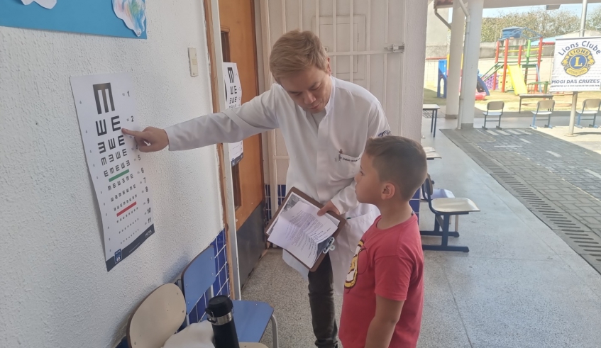 A campanha atendeu crianças do CEIM Dr. Carlos Garcia, CEIM Prof. João Gualberto Mafra Machado, CEIM Marcus Adalberto Abib, CEIM Ver. José Marcos Gonçalves e CEIM Educador Maurício Chermann. (Div . . .
