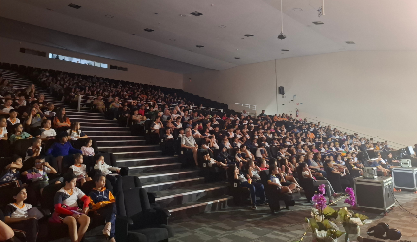 O evento, promovido pelo Departamento Pedagógico (Deped), envolveu cerca de 2.300 alunos durante três dias. (Divulgação/PMMC)