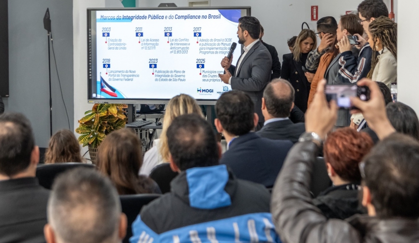 Decreto nº 23.971 faz parte das atividades da Prefeitura de Mogi das Cruzes no campo da Integridade Pública, para tornar administração mais transparente (Divulgação/PMMC)