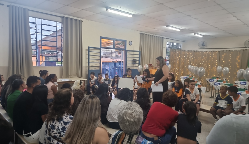 Os pais compareceram em peso para prestigiar o evento. (Divulgação/PMMC)