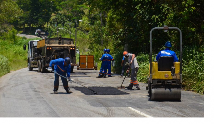 Estrada do Pavan passará por serviços de tapa-buraco na próxima segunda-feira (01/12) para reforçar a segurança de motoristas (Divulgação/PMMC)