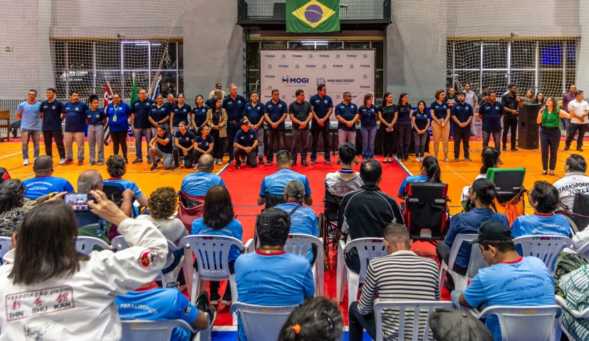 Prefeita Mara Bertaiolli destacou a importância do incentivo à prática esportiva em Mogi das Cruzes para a transformação de vidas da população (Divulgação/PMMC)